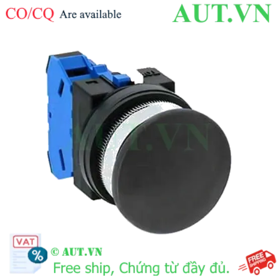 Ảnh của Nút nhấn giữ không đèn IDEC AON310B D30 1NO (Đen)