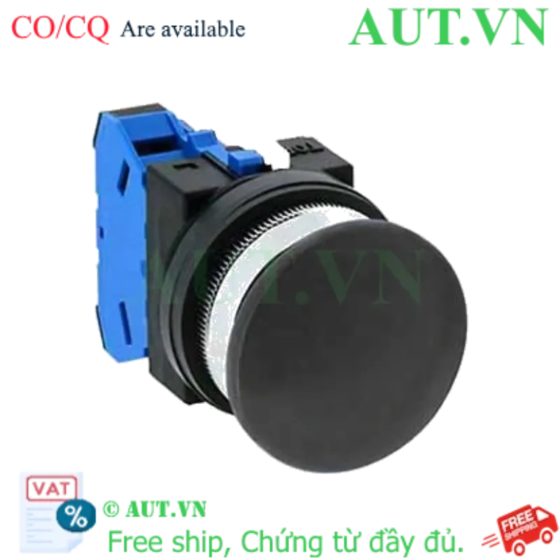 Ảnh của Nút nhấn giữ không đèn IDEC AON310B D30 1NO (Đen)