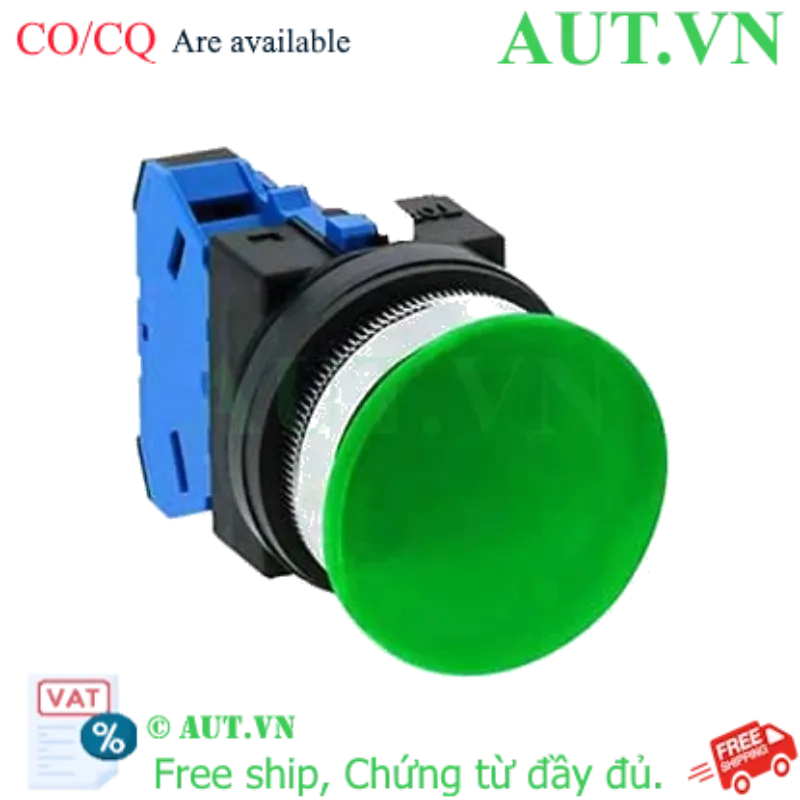 Ảnh của Nút nhấn giữ không đèn IDEC AON310G D30 1NO (Xanh)