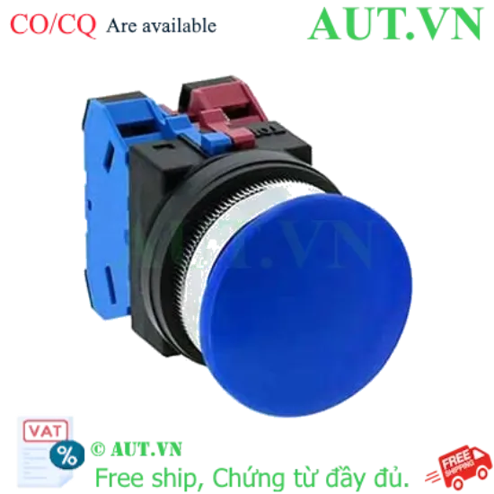 Ảnh của Nút nhấn giữ không đèn IDEC AON311S D30 1NO+1NC (Xanh)