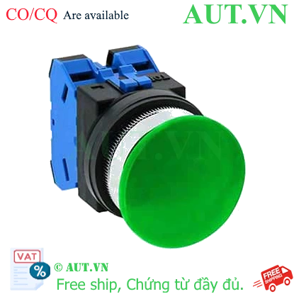 Ảnh của Nút nhấn giữ không đèn IDEC AON320G D30 2NO (Xanh)