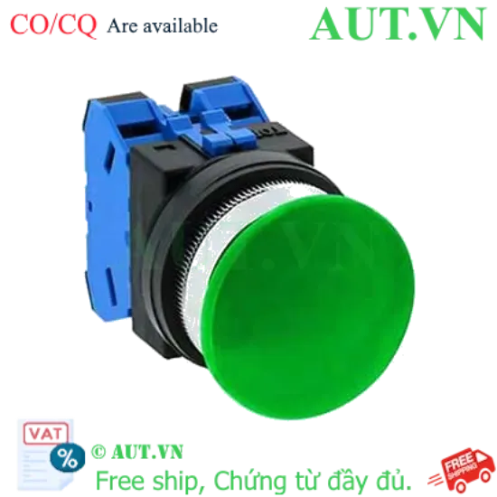 Ảnh của Nút nhấn giữ không đèn IDEC AON320G D30 2NO (Xanh)