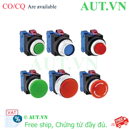 Ảnh của Nút nhấn giữ không đèn IDEC AOS301NR D25 1NC (Đỏ)