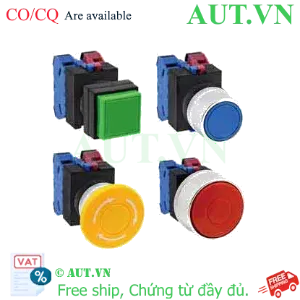 Ảnh của Nút nhấn giữ không đèn IDEC AOW102R D22 2NC (Đỏ)