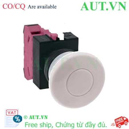 Ảnh của Nút nhấn giữ không đèn IDEC AOW401W-MAU D22 1NC (Trắng)