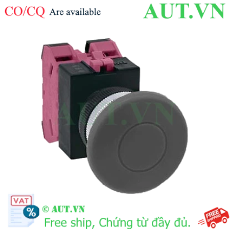 Ảnh của Nút nhấn giữ không đèn IDEC AOW402B-MAU D22 2NC (Đen)