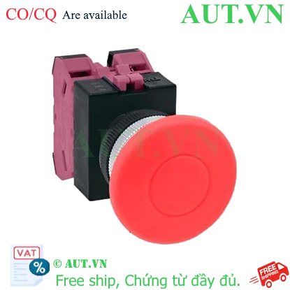 Ảnh của Nút nhấn giữ không đèn IDEC AOW402R D22 2NC (Đỏ)