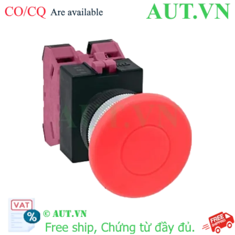 Ảnh của Nút nhấn giữ không đèn IDEC AOW402R D22 2NC (Đỏ)