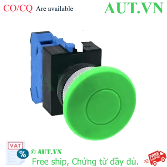 Ảnh của Nút nhấn giữ không đèn IDEC AOW410G D22 1NO (Xanh)