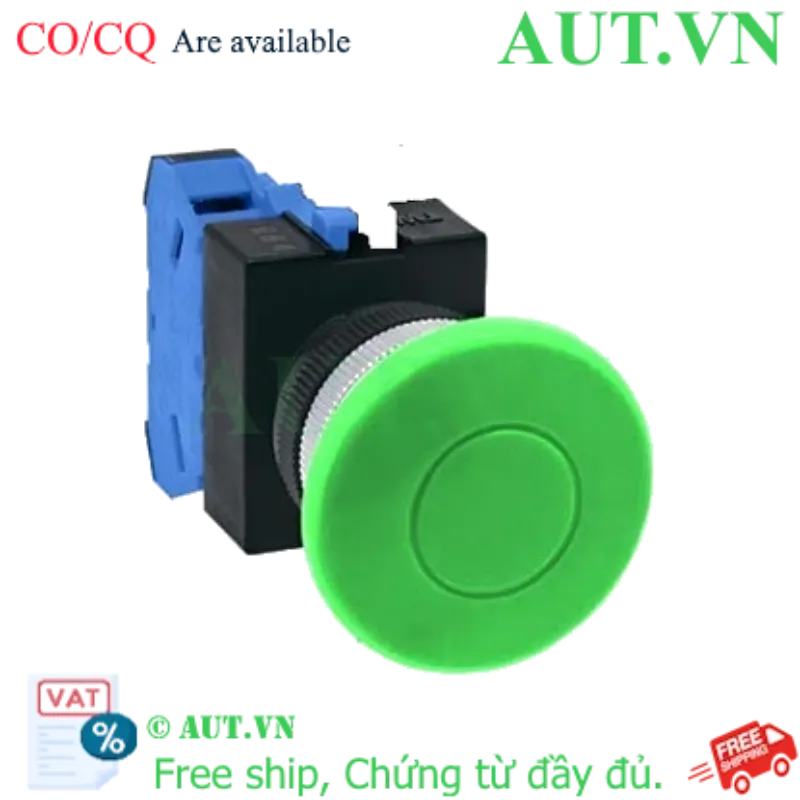 Ảnh của Nút nhấn giữ không đèn IDEC AOW410G D22 1NO (Xanh)