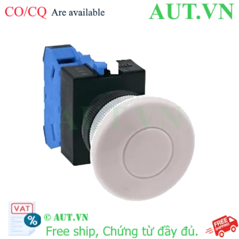 Ảnh của Nút nhấn giữ không đèn IDEC AOW410W D22 1NO (Trắng)