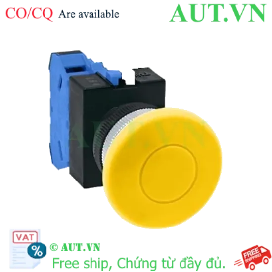 Ảnh của Nút nhấn giữ không đèn IDEC AOW410Y D22 1NO (Vàng)