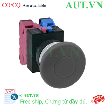 Ảnh của Nút nhấn giữ không đèn IDEC AOW411B D22 1NO+1NC (Đen)