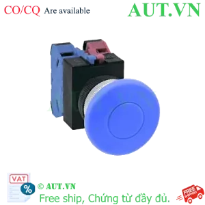 Ảnh của Nút nhấn giữ không đèn IDEC AOW411S-MAU D22 1NO+1NC (Xanh)