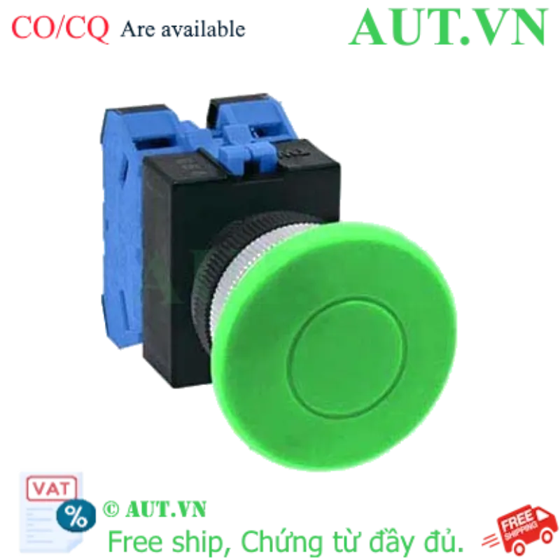 Ảnh của Nút nhấn giữ không đèn IDEC AOW420G D22 2NO (Xanh)