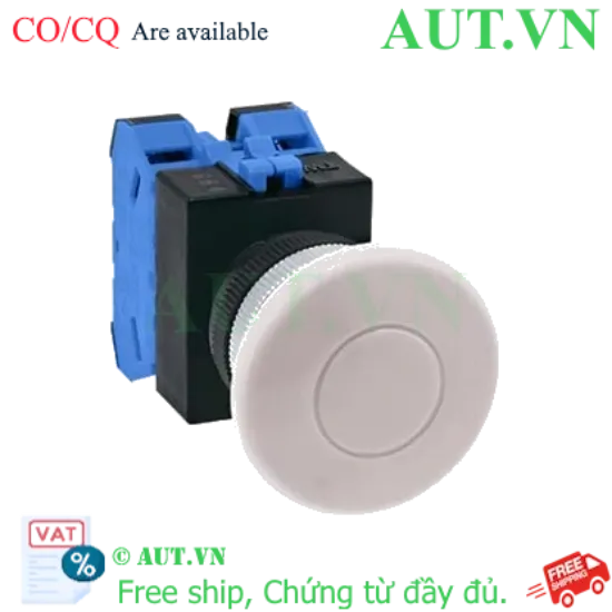 Ảnh của Nút nhấn giữ không đèn IDEC AOW420W D22 2NO (Trắng)