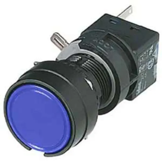 Ảnh của Nút nhấn giữ không đèn IDEC HA1B-A1C5S D16 1NO+1NC (Xanh)