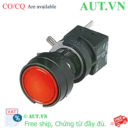 Ảnh của Nút nhấn giữ không đèn IDEC HA1B-A1C6LR D16 2NO+2NC (Đỏ)