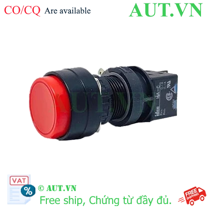 Ảnh của Nút nhấn giữ không đèn IDEC HA1B-A2C5R D16 1NO+1NC (Đỏ)