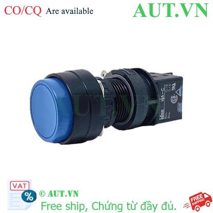 Ảnh của Nút nhấn giữ không đèn IDEC HA1B-A2C6S D16 2NO+2NC (Xanh)