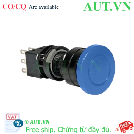Ảnh của Nút nhấn giữ không đèn IDEC HA1B-A3C1S D16 1NO+1NC (Xanh)
