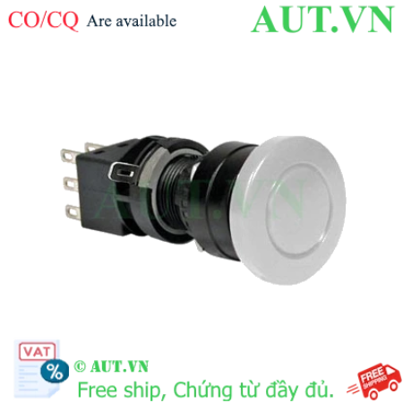 Ảnh của Nút nhấn giữ không đèn IDEC HA1B-A3C2VW D16 2NO+2NC (Trắng)