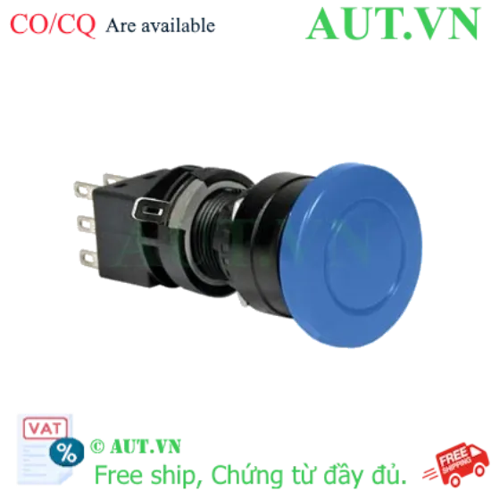 Ảnh của Nút nhấn giữ không đèn IDEC HA1B-A3C5S D16 1NO+1NC (Xanh)