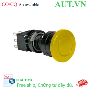 Ảnh của Nút nhấn giữ không đèn IDEC HA1B-A3C5Y D16 1NO+1NC (Vàng)