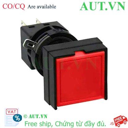 Ảnh của Nút nhấn giữ không đèn IDEC HA2B-A1C1LR D16 1NO+1NC (Đỏ)
