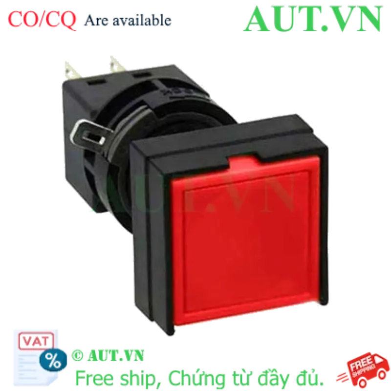 Ảnh của Nút nhấn giữ không đèn IDEC HA2B-A1C2LR D16 2NO+2NC (Đỏ)