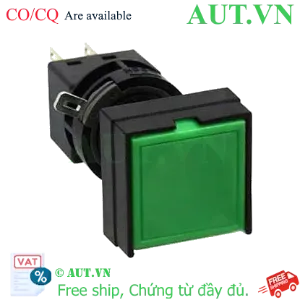 Ảnh của Nút nhấn giữ không đèn IDEC HA2B-A1C2VG D16 2NO+2NC (Xanh)