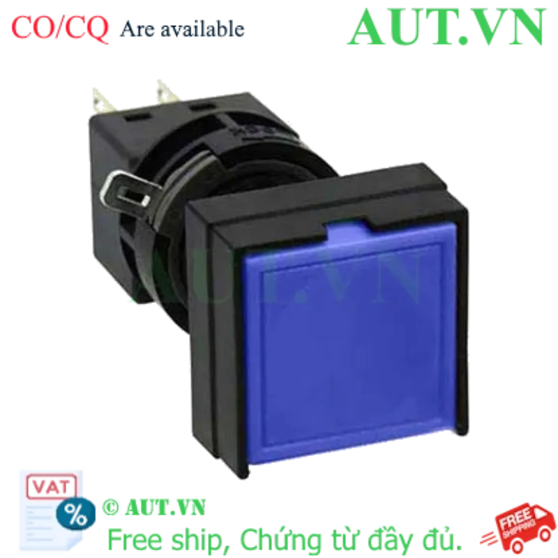 Ảnh của Nút nhấn giữ không đèn IDEC HA2B-A1C2VLS D16 2NO+2NC (Xanh)