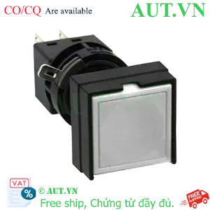 Ảnh của Nút nhấn giữ không đèn IDEC HA2B-A1C2VW D16 2NO+2NC (Trắng)