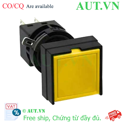 Ảnh của Nút nhấn giữ không đèn IDEC HA2B-A1C2VY D16 2NO+2NC (Vàng)