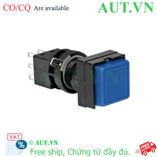 Ảnh của Nút nhấn giữ không đèn IDEC HA2B-A2C1S D16 1NO+1NC (Xanh)