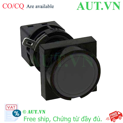 Ảnh của Nút nhấn giữ không đèn IDEC HA3B-A1C1B D16 1NO+1NC (Đen)