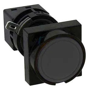 Ảnh của Nút nhấn giữ không đèn IDEC HA3B-A1C1VB D16 1NO+1NC (Đen)