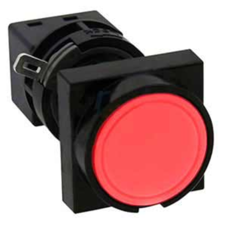 Ảnh của Nút nhấn giữ không đèn IDEC HA3B-A1C1VLR D16 1NO+1NC (Đỏ)