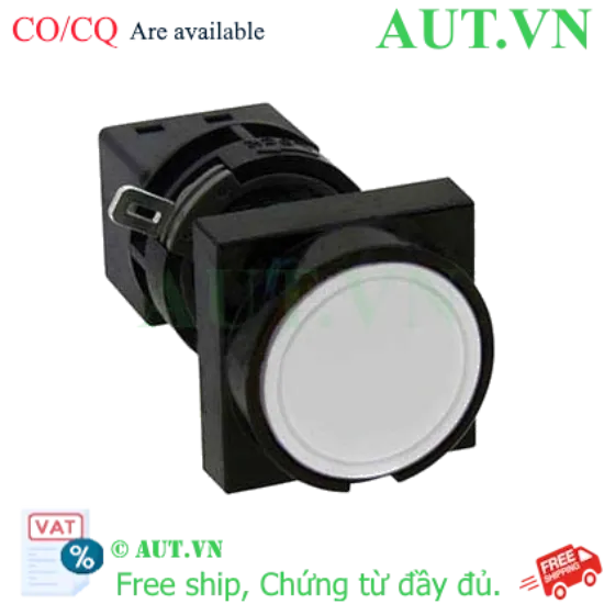 Ảnh của Nút nhấn giữ không đèn IDEC HA3B-A1C2LW D16 2NO+2NC (Trắng)