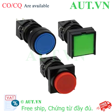 Ảnh của Nút nhấn giữ không đèn IDEC HA3B-A1C5LA D16 1NO+1NC (Hổ phách)