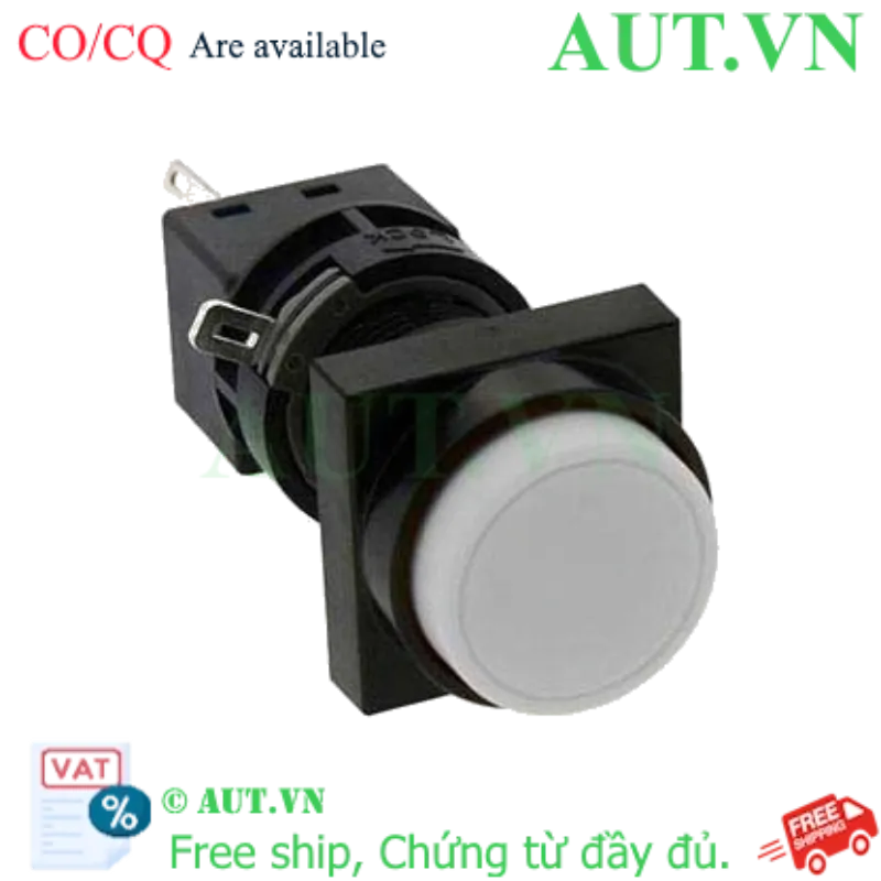 Ảnh của Nút nhấn giữ không đèn IDEC HA3B-A2C1W D16 1NO+1NC (Trắng)