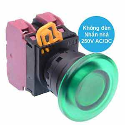 Ảnh của Nút nhấn nhả IDEC YW1L-M4E02Q0G D22 2NC (Xanh)