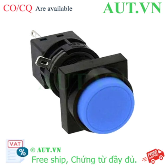 Ảnh của Nút nhấn giữ không đèn IDEC HA3B-A2C5S D16 1NO+1NC (Xanh)