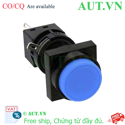 Ảnh của Nút nhấn giữ không đèn IDEC HA3B-A2C6S D16 2NO+2NC (Xanh)