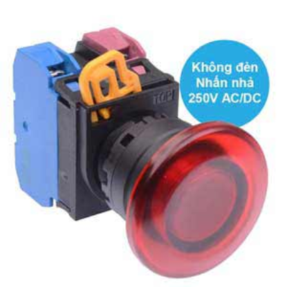 Ảnh của Nút nhấn nhả IDEC YW1L-M4E11Q0R D22 1NO+1NC (Đỏ)