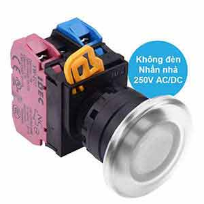 Ảnh của Nút nhấn nhả IDEC YW1L-M4E11Q0W D22 1NO+1NC (Trắng)