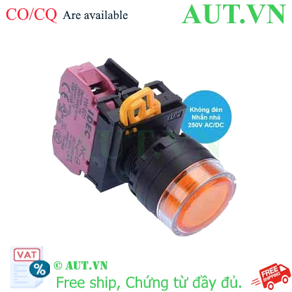 Ảnh của Nút nhấn nhả IDEC YW1L-MF2E01Q0A D22 1NC (Hổ phách)