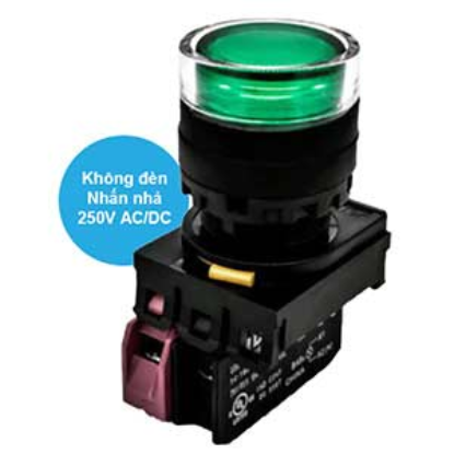 Ảnh của Nút nhấn nhả IDEC YW1L-MF2E01Q0G D22 1NC (Xanh)