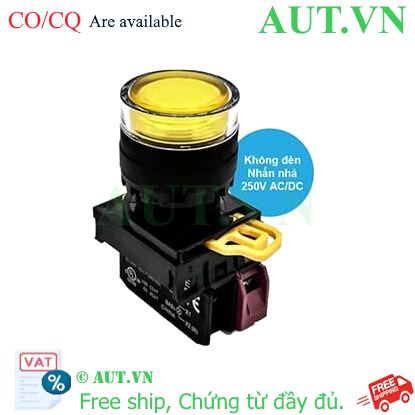 Ảnh của Nút nhấn nhả IDEC YW1L-MF2E01Q0Y D22 1NC (Vàng)
