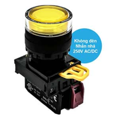 Ảnh của Nút nhấn nhả IDEC YW1L-MF2E01Q0Y D22 1NC (Vàng)